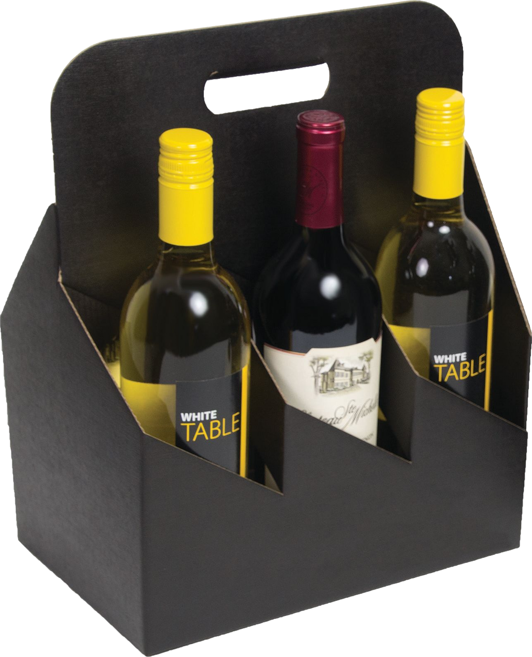 6 Wine Bottle Cardboard Carrier 100/Box