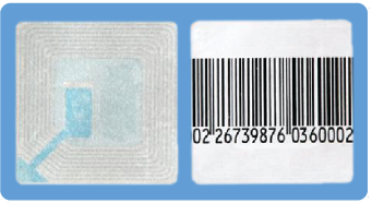 RF Sticker Tags 2500 Per Box (5 rolls)
