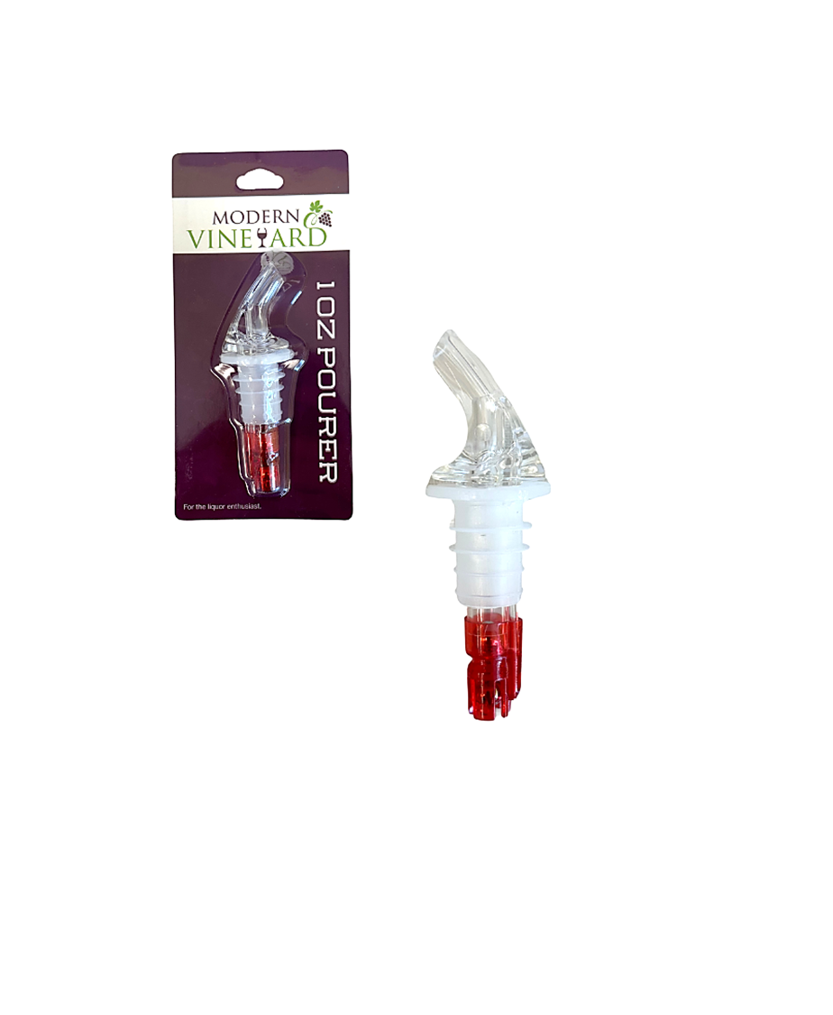 1 oz measured liquor shot pourer for standard bottles - wholesale box of 25