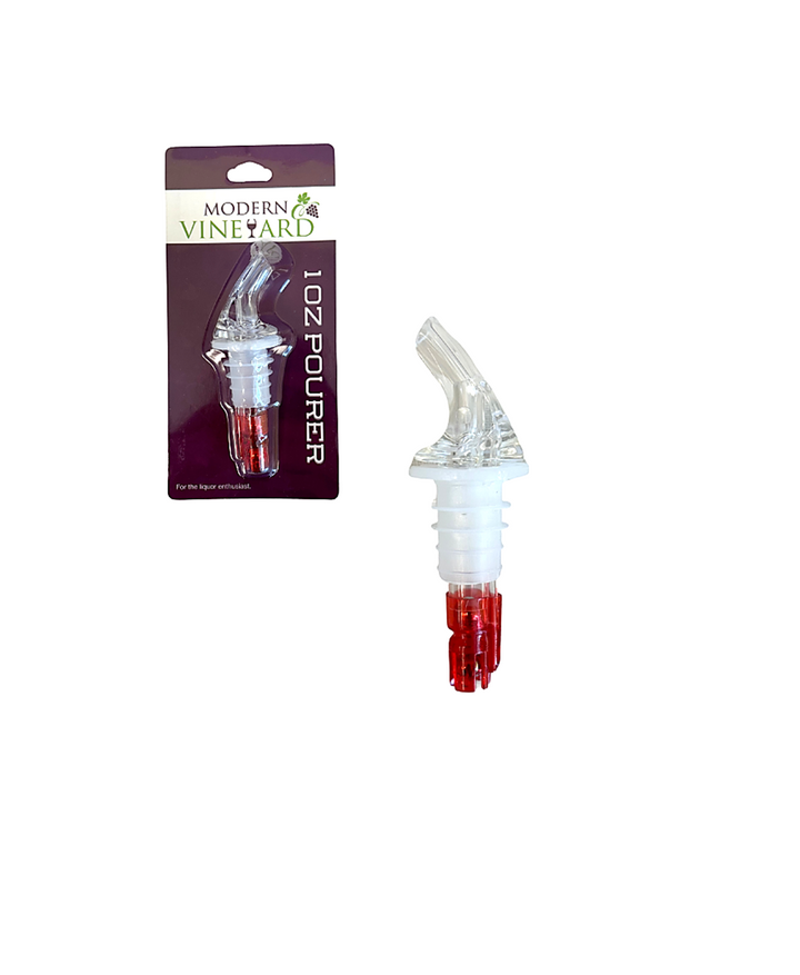 1 oz measured liquor shot pourer for standard bottles - wholesale box of 25