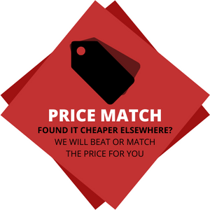Price Match. Found it cheaper elsewhere? We will beat or match the price for you