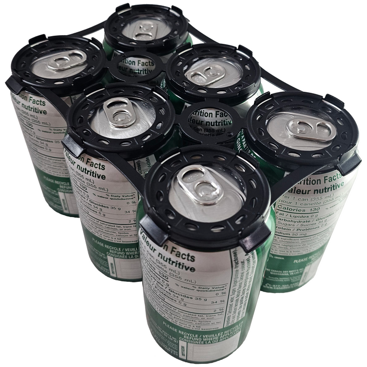 6 Pack Hard Plastic Ring Carrier (500 per box)