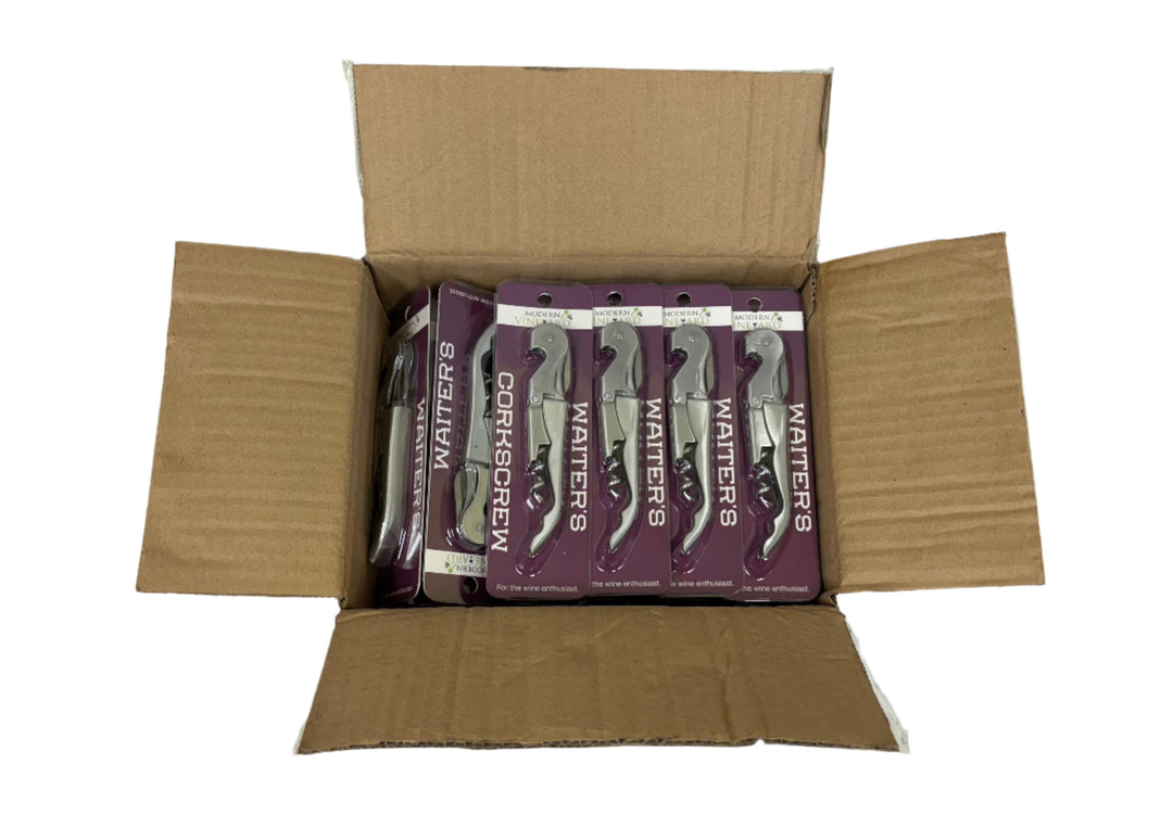 Chrome Corkscrew Opener   25 Units per Box