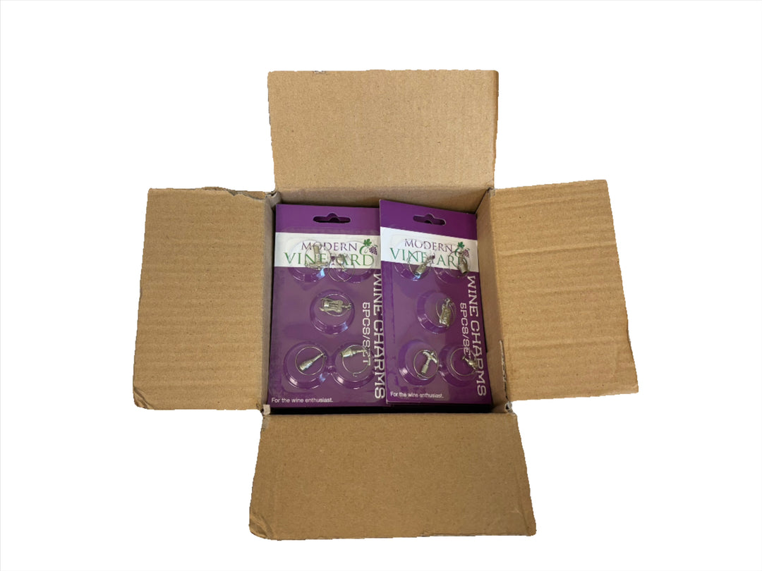 5 pc Wine Charms   25 Units per Box