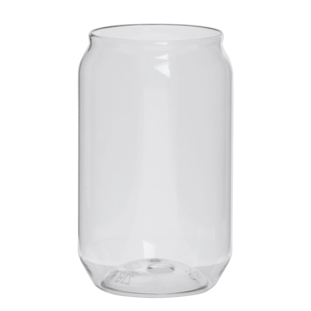 Transparent 355 ml PET Cans and Lids
