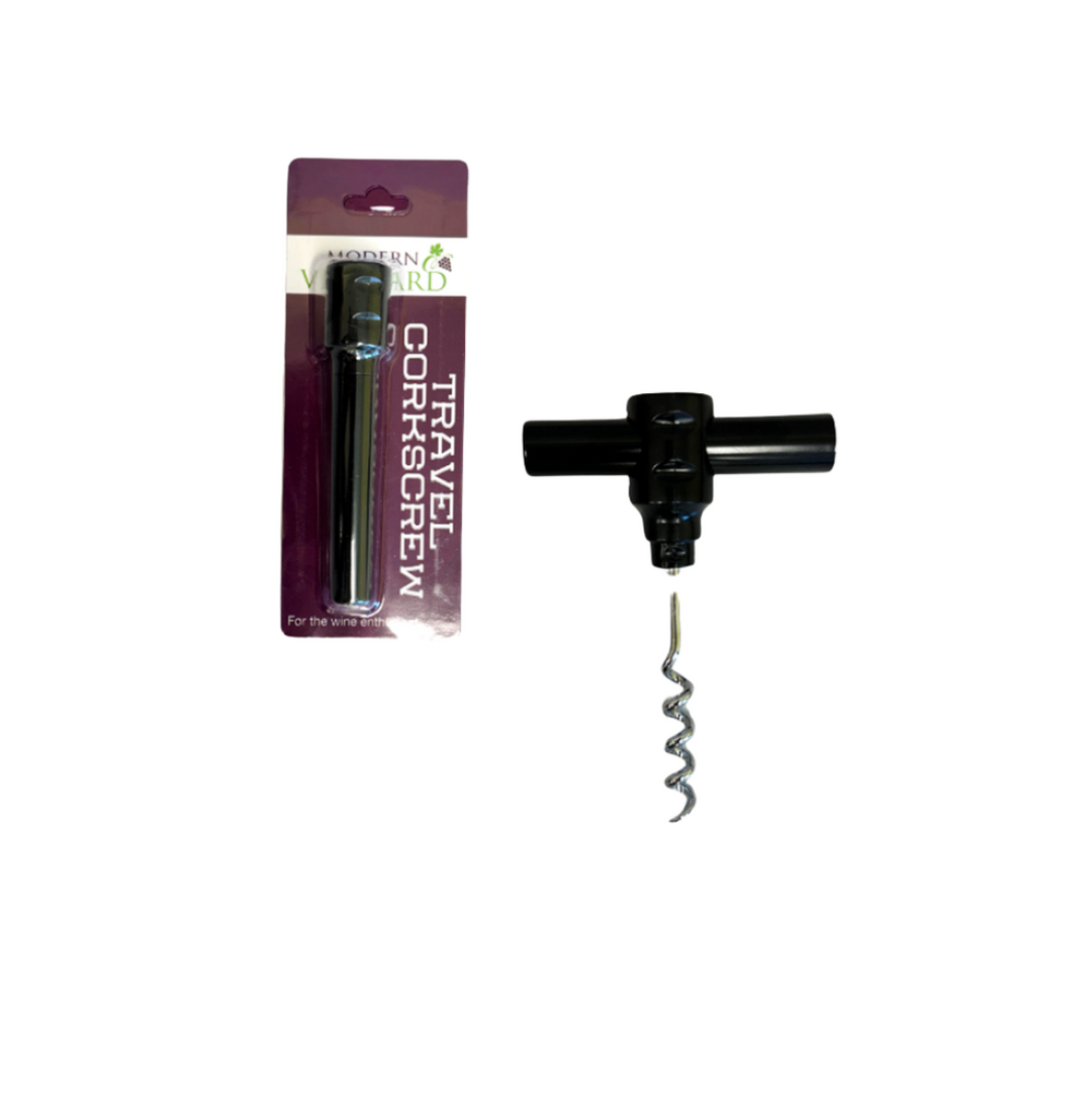 Travel Corkscrew Black - 50 Units per Box