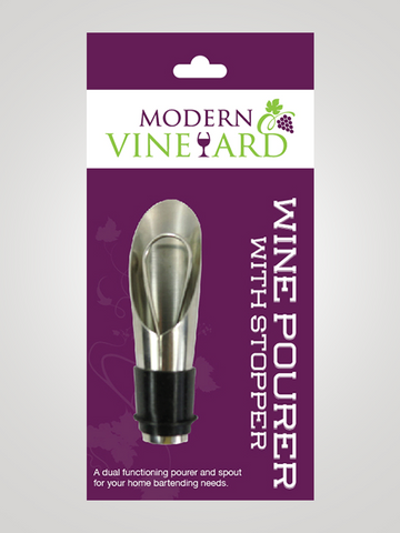 Wine Pourer w/ Stopper