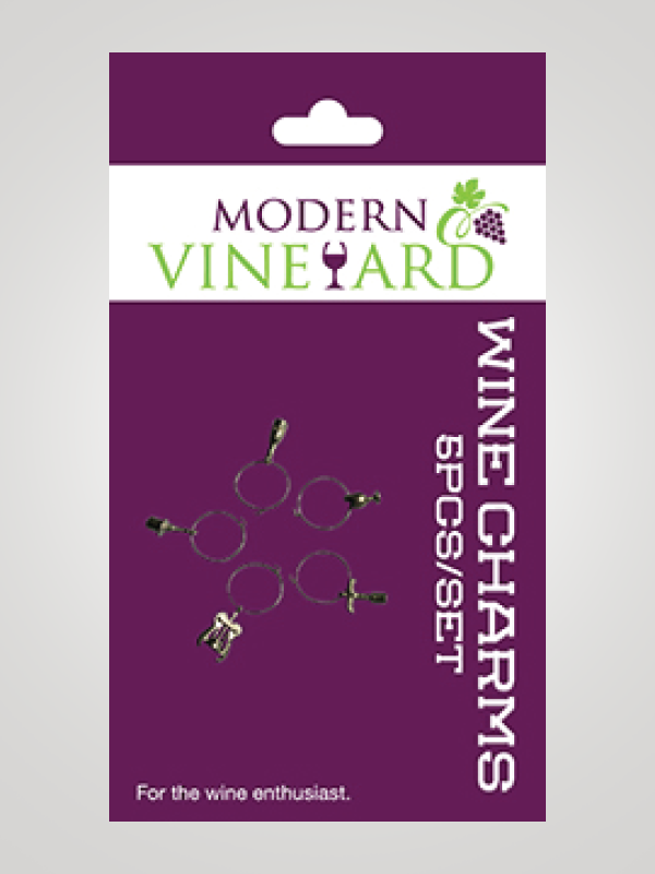 5 pc Wine Charms   25 Units per Box