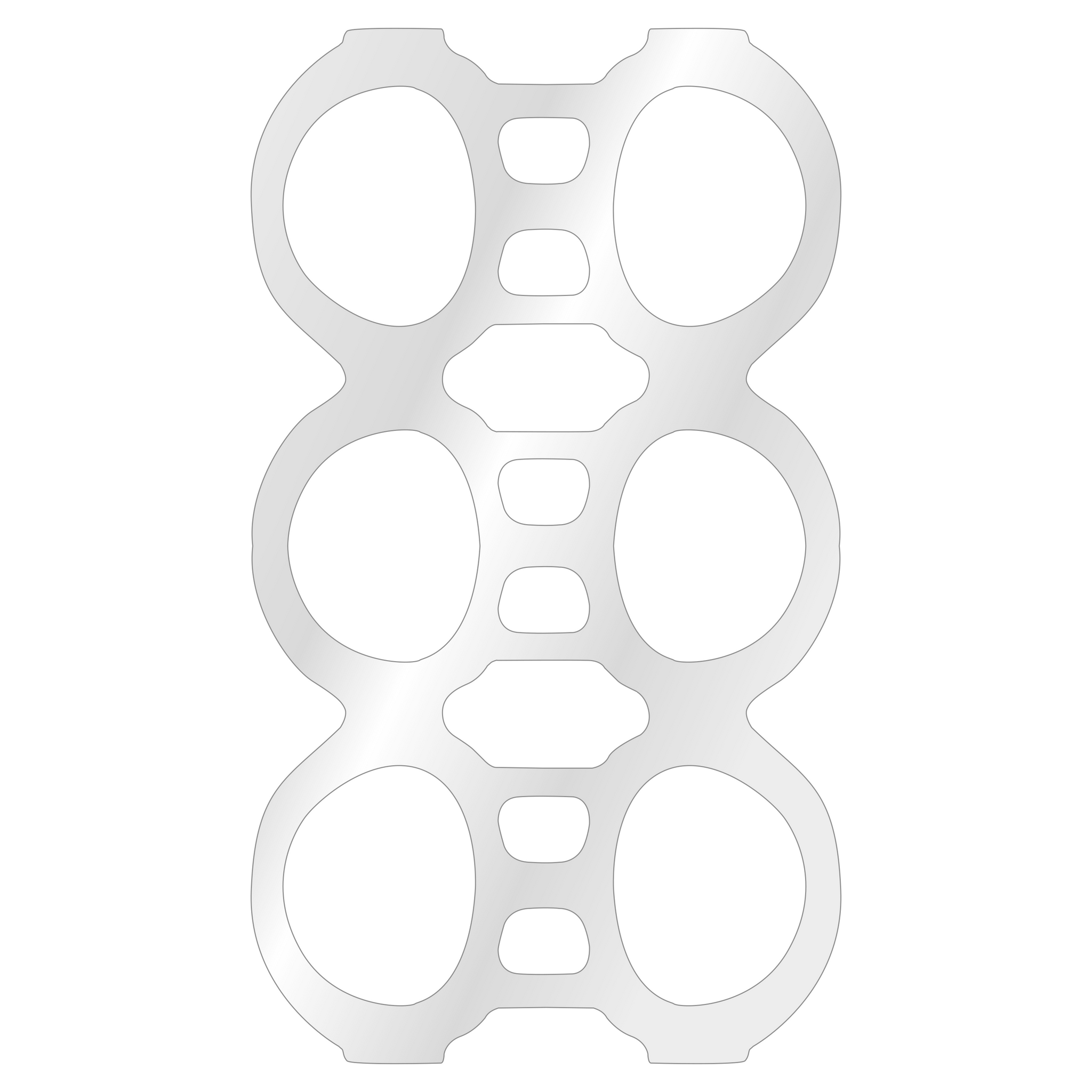 6 Pack Rings (Pre-cut)  Choose from 500, 1500, or 3000 Rings per box