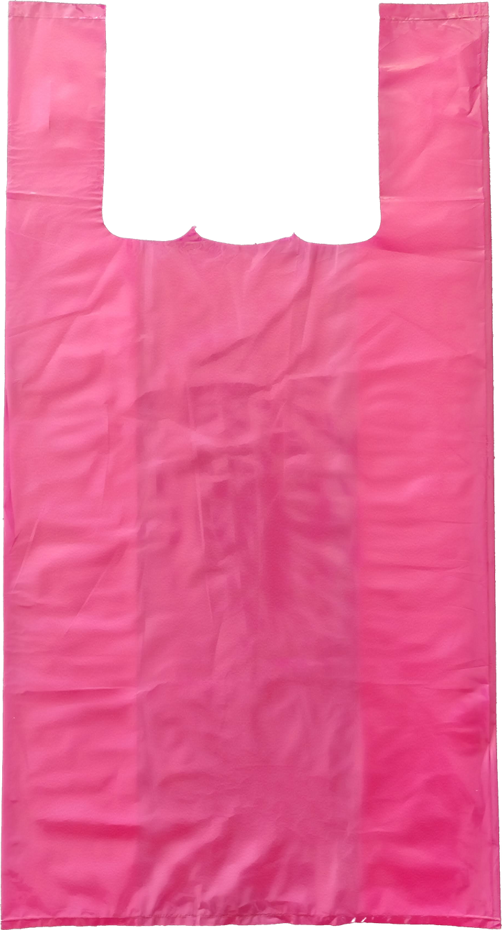 Burgundy Plastic Bags - LDPE Material