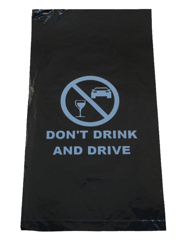 Plastic Sleeve Bag (Don't Drink & Drive)
