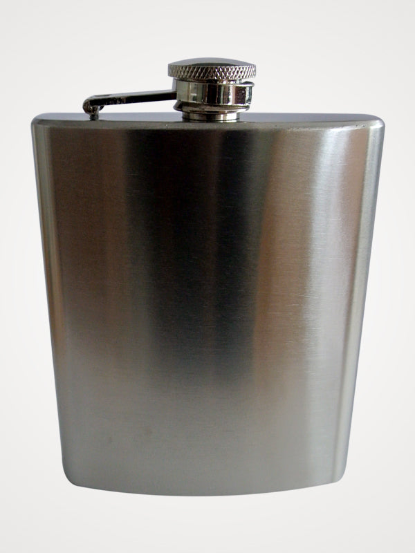 6 oz Stainless Steel Flasks (12/box)