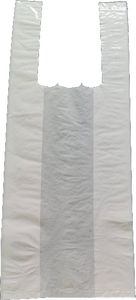 White Plastic Bags - LDPE Material