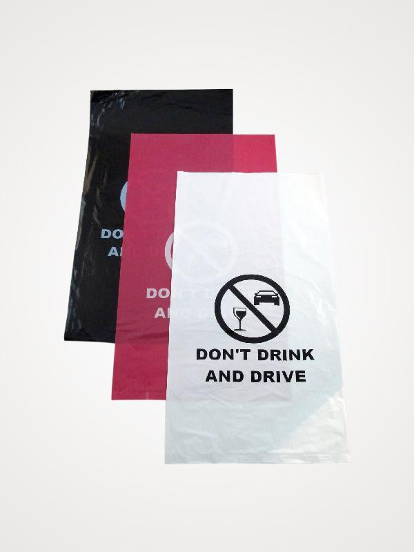 Plastic Sleeve Bag (Don't Drink & Drive)