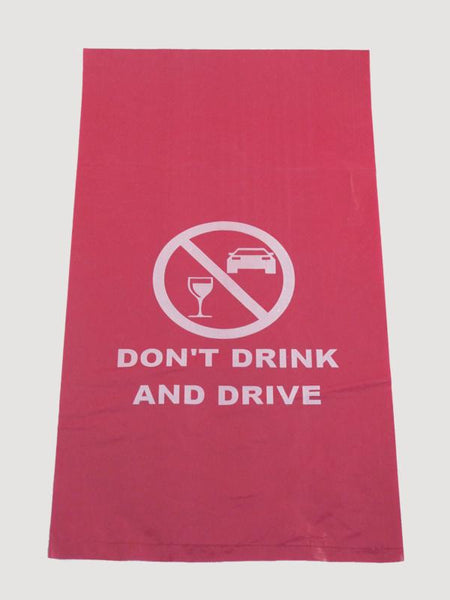 Plastic Sleeve Bag (Don't Drink & Drive)