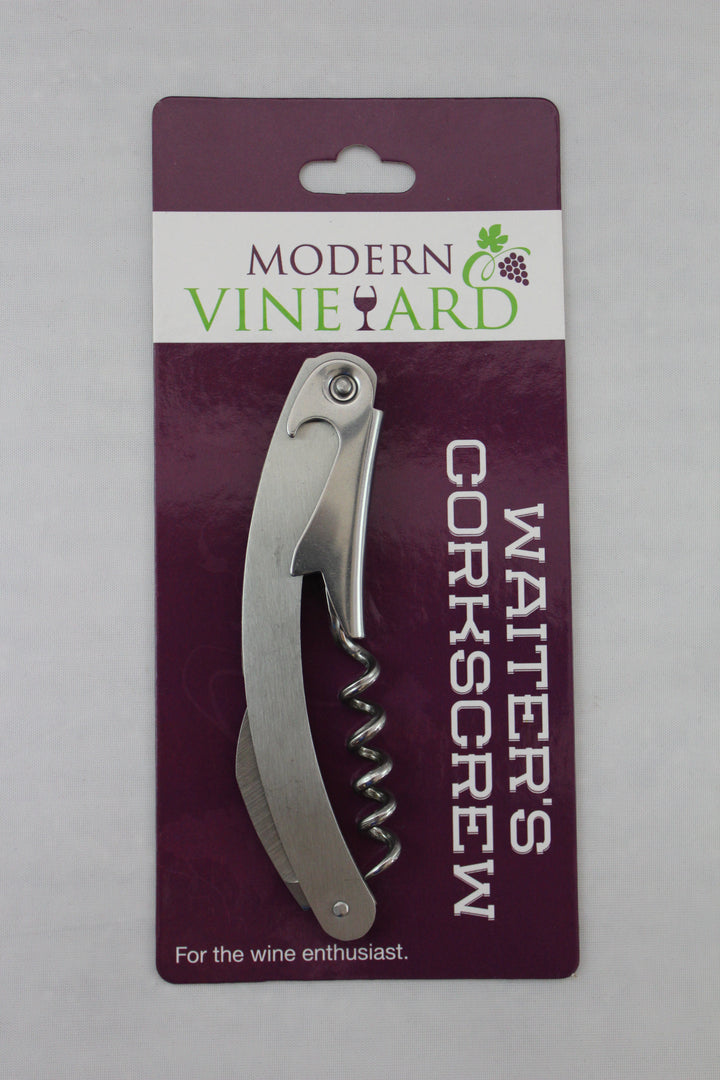 Silver Corkscrew Opener 25 Units per Box